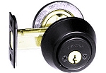 Acorn Smooth Iron Deadbolt